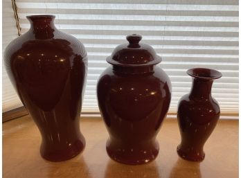 Vase Trio With Bonus Vase