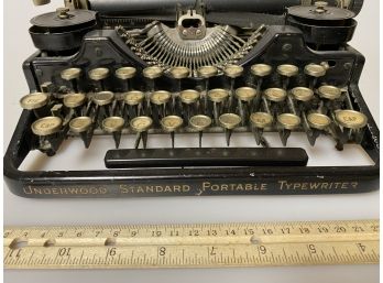 Vintage Underwood Portable Typewriter