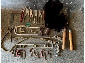 Clamps, Clippers, Pliers Lot