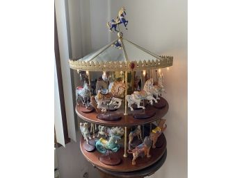 Franklin Mint Carousel Horse Collection
