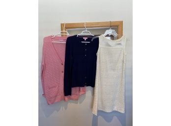 Lily Pulitzer Dress & 2 Sweaters