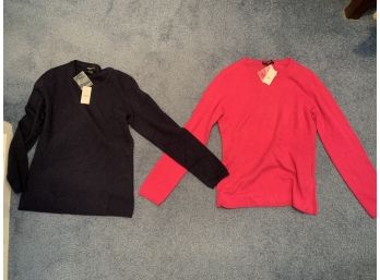 Cashmere Sweaters (2).  New With Tags