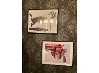 Picasso & Gun Print