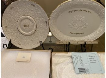 Lenox Judaica Platters