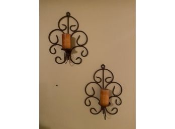 Metal Candle Sconces