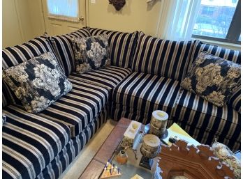 Striped Sectional