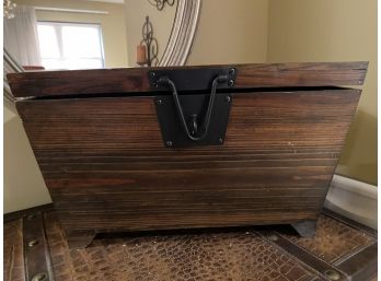 Tabletop Wooden Trunk