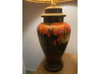 Retro Brown & Orange Lamp