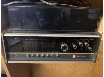 Vintage Olympic Solid State Stereo Music System