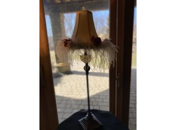 Floral Feather Lamp