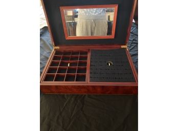 Wooden Jewelry Box Organizer