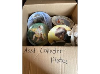 Assorted Collector Plates (2 Boxes Full)