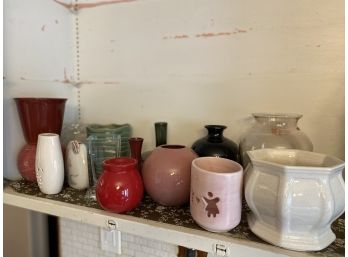 Lot Of Small Vases & Pots