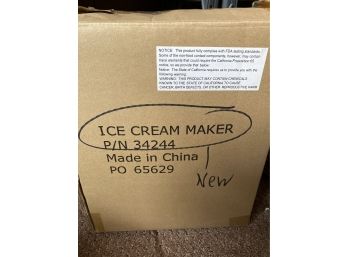 Ice Cream  Maker