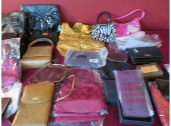 Lot Of Handbags, Small Purses (some New)