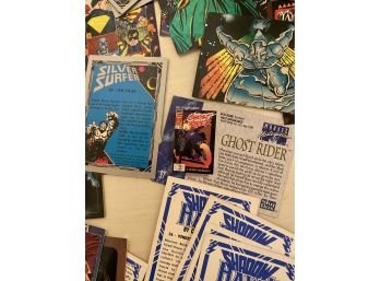Lot Of Shadow Hawk, Marvel, DC Comics Trading Cards