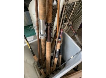 Lot Of Fishing Rods