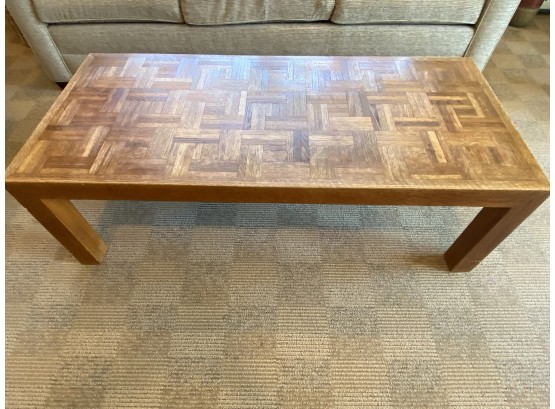 Puzzle Wood Coffee Table