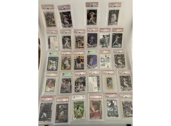 Lot Of Certified & Graded Baseball Cards