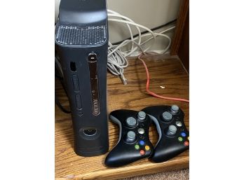 XBox 360 Console & 2 Controllers