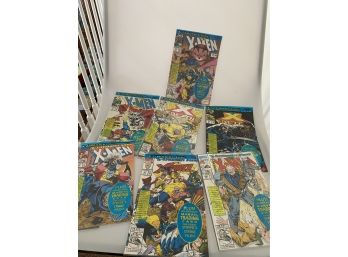 Lot Of 7 X Men Comic Books