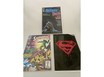 Batman & Superman Comic Books
