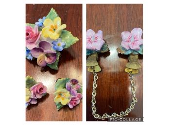Vintage Floral Pins