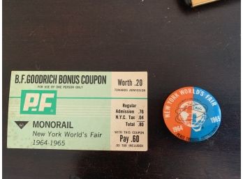 1964-65 Worlds Fair Memorabilia