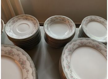 Noritake China Service For 10 With Many Extras, Serving Pieces