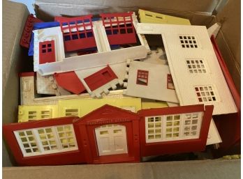 Box Of Plasticville Houses