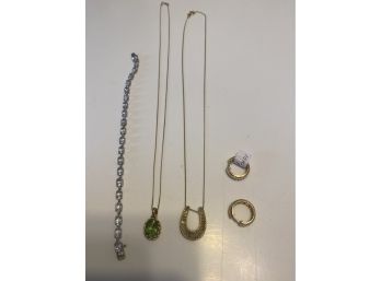 Lot Of 10k Gold Jewelry