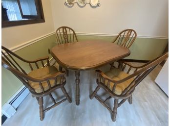 Dinette Set , Table, 4 Chairs