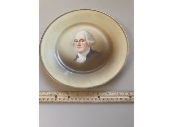 Thomas Sevres Bavaria -Tatler George Washington Portrait Plate