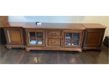 Large Entertainment Console By Riverside