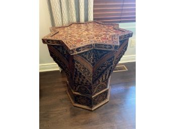 Star Shaped Accent Table