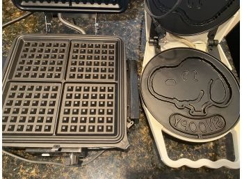 Pair Of Waffle Makers