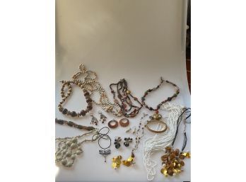 Lot Of Naturals Costume Jewelry