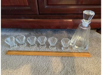 Decanter And Glasses