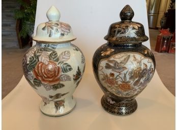 Two Asian Urns
