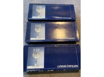 Lot Of 18 Boxed Glasses.