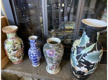 Lot Of 6 Assorted Vases