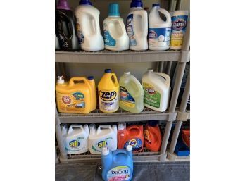 Large Lot Of Laundry Detergent