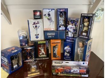 Mets Collection, Bobbleheads And Assorted