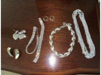 Jewelry Lot - Silver-tone