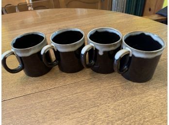 Lot Of 4 Vintage Coffee Cups