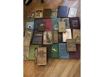 Lot Of Antique Books