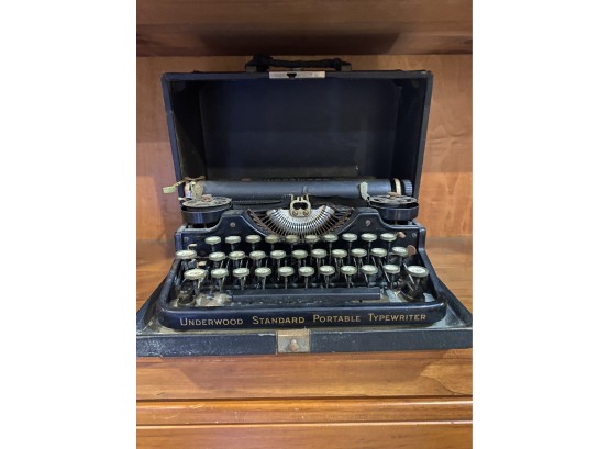Antique Underwood Portable Typewriter