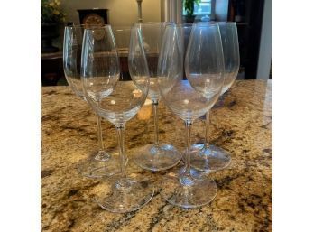 Set Of 8 Riedel Wine Glasses