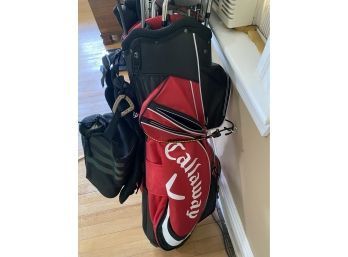 Golf Bag, Quality Clubs & Shoes