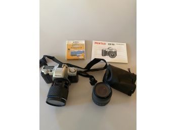 Pentax ZX-50 Camera With Extra Lens & UV Filter